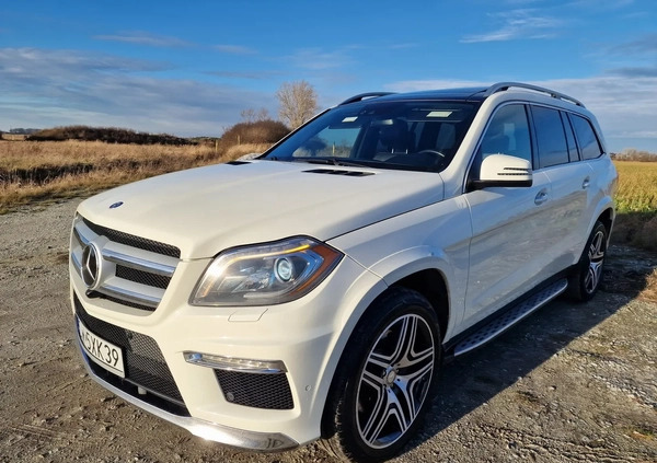 Mercedes-Benz GL cena 159900 przebieg: 167000, rok produkcji 2013 z Wrocław małe 781